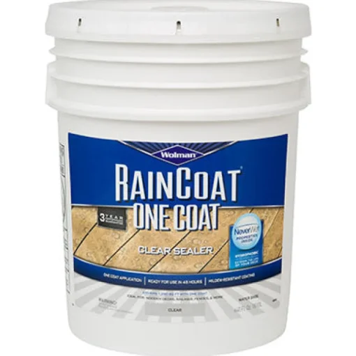 Wolman RainCoat Clear Water-Based Wood Sealant 5 gal