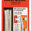 Woodmate's Steel High/Low Thread Flexible Screw Hole Repair Kit 1/2 Dia. x 4 L in.