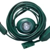 Woods Indoor 15 ft. L Green Extension Cord with Switch 16/2