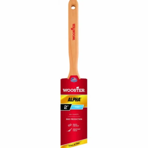 Wooster Alpha 2 in. Firm Angle Paint Brush