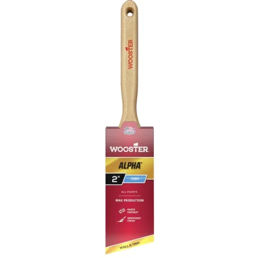 Wooster Alpha 2 in. Firm Angle Paint Brush