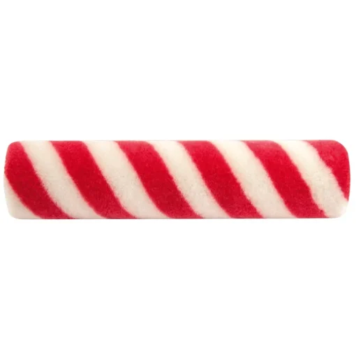 Wooster Candy Stripe Mohair Blend 9 in. W X 1/4 in. Regular Paint Roller Cover 1 pk