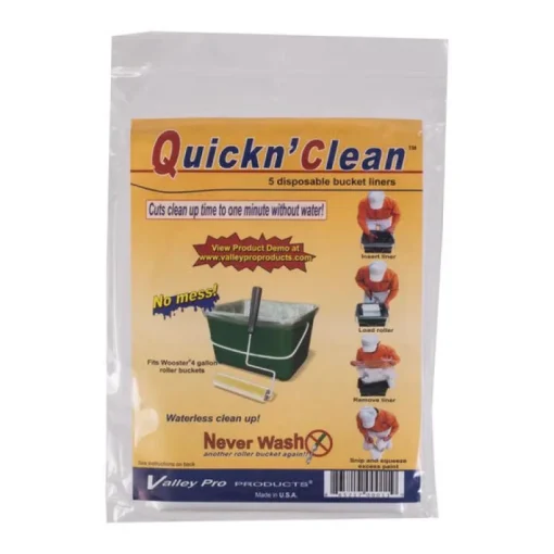 Wooster Quickn Clean Clear 4 gal Plastic Bucket