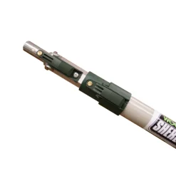 Wooster Sherlock Telescoping 4 ft. L X 1 in. D Aluminum Extension Pole White/Green
