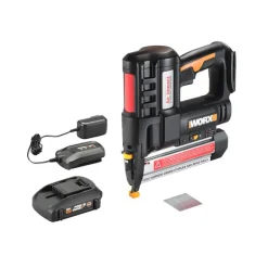 Worx Cordless Full-Sequential Firing Method Brad Nailer and Staple Gun Kit with Case 18 ga. 20V