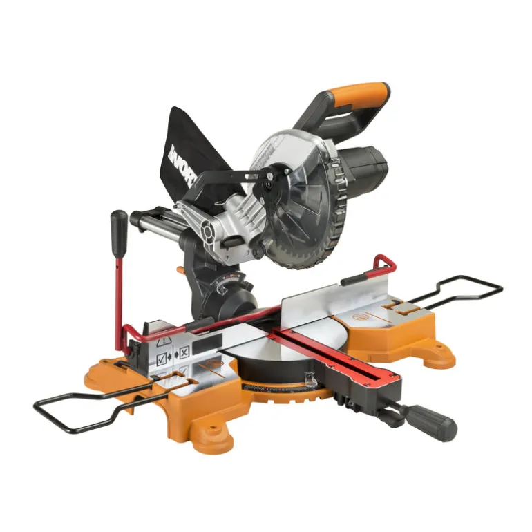 Worx 20V 3200 RPM Cordless Sliding Miter Saw Kit 7-1/4 Dia. in.