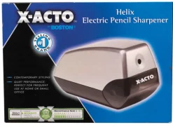 X-Acto Helix Gray Electric Pencil Sharpener