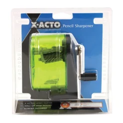 X-Acto Bulldog Yellow Manual Pencil Sharpener