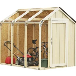 2X4Basics Galvanized Steel Resin Peak Roof Style Shed Bracket Kit 9.25 W in.