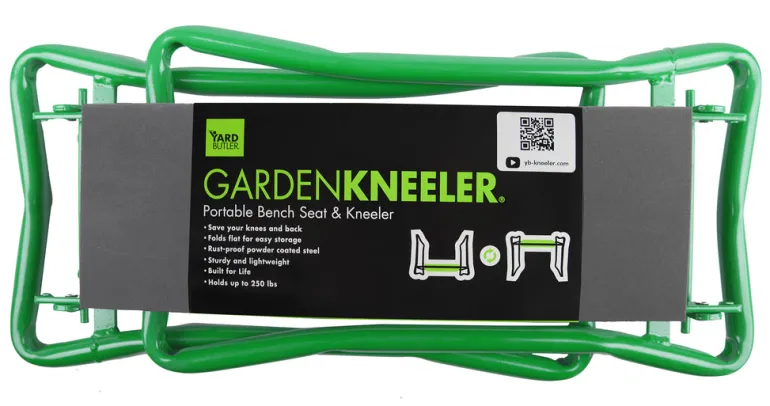 Yard Butler Igks-2grn 10 X 24 X 19 Green Portable Lightweight Garden Kneeler & Seat Combination
