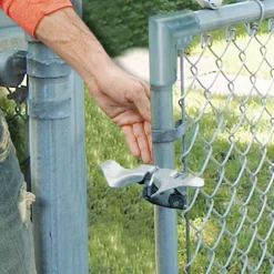 Yardlink 2.95 in. H X 5.11 in. W Galvanized Aluminum Butterfly Latch