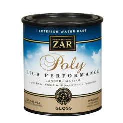 ZAR Gloss Clear Polyurethane 1 qt. (Pack of 4)