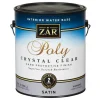 ZAR Satin Clear Water-Based Polyurethane 1 gal. (Pack of 2)