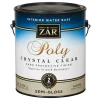 ZAR Semi-Gloss Clear Water-Based Polyurethane 1 gal. (Pack of 2)