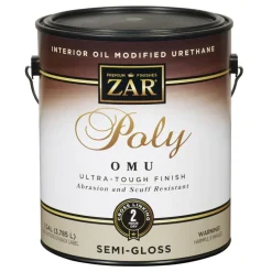ZAR Ultra Max Semi-Gloss Clear Polyurethane 1 gal. (Pack of 2)