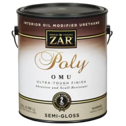 ZAR Ultra Max Semi-Gloss Clear Polyurethane 1 gal. (Pack of 2)