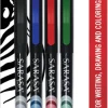 Zebra 66104 0.8mm Sarasa Fineliner Pen Assorted Colors