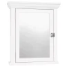 Zenith Products 27.19 in. H X 22.38 in. W X 5.88 in. D Gloss White Wall Cabinet