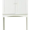 Zenith Products Cottage Collection White Wood Bathroom Spacesaver