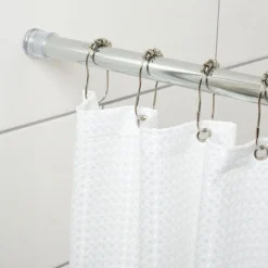 Zenna Home Chrome Silver Curtain Rod 24 in. L X 40 in. L