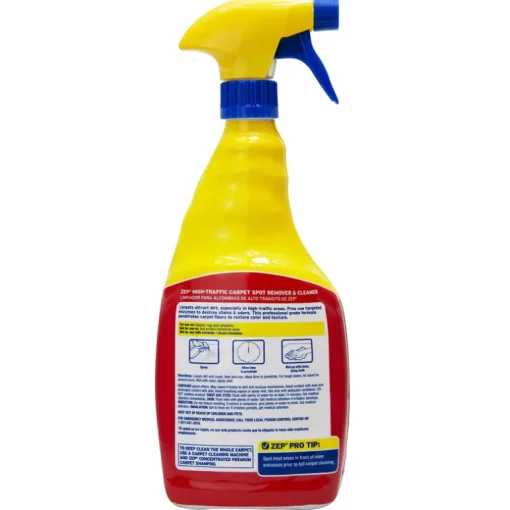 Zep Commercial Pleasant Scent Carpet Cleaner 32 oz. Liquid (Pack of 12)