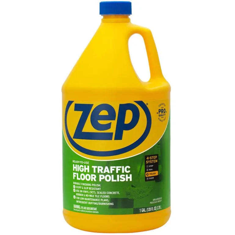 Zep Professional Strength High Gloss High Traffic Floor Finish Liquid 1 gal. (Pack of 4)