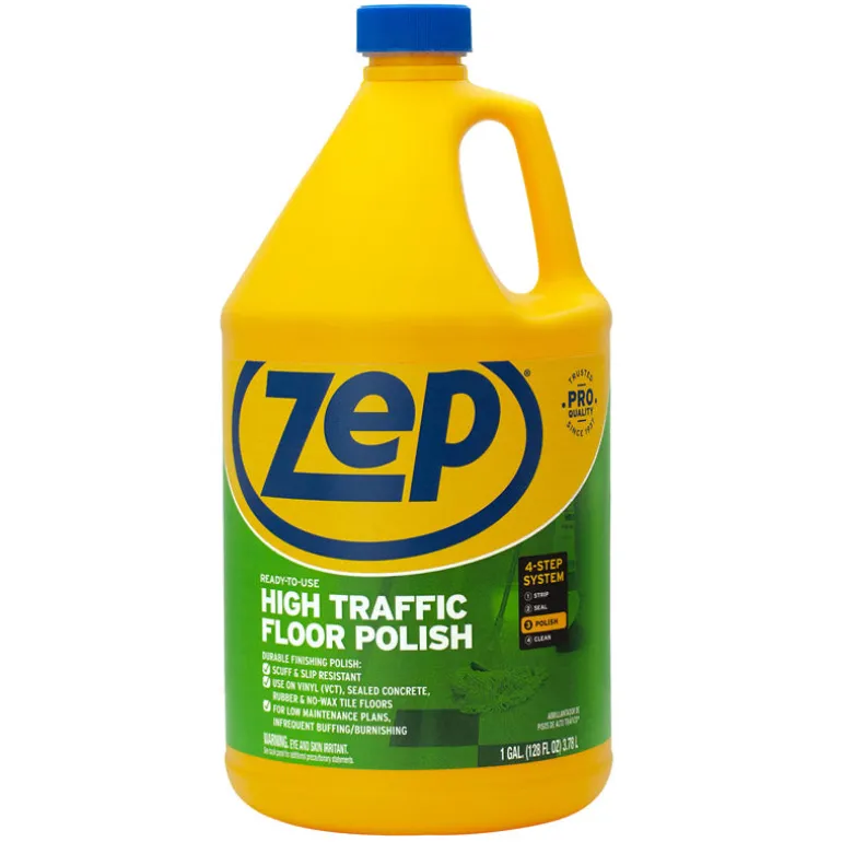 Zep Professional Strength High Gloss High Traffic Floor Finish Liquid 1 gal. (Pack of 4)