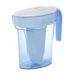 ZeroWater Ready-Pour 7 cups Blue Water Filtration Pitcher