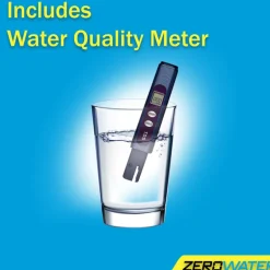 ZeroWater Ready-Pour 30 cups Blue Water Filtration Dispenser