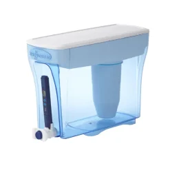 ZeroWater Ready-Pour 30 cups Blue Water Filtration Dispenser