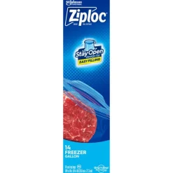 Ziploc Freezer Bag 14 pk Clear (Pack of 12)